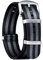 BINLUN Nylon Uhrenarmbänder Dick G10 Premium Ballistic Multicolor Ersatzuhrenarmbänder mit Schwarz/Silbe Edelstahlschnalle für Männer Frauen 18mm 20mm 22mm 24mm (Upgrade Design Version)