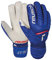Reusch Unisex Torwarthandschuhe Attrakt Grip Finger Support Junior mit praktischem Fingerschutz deep Blue/White, 4.5 Support Junior