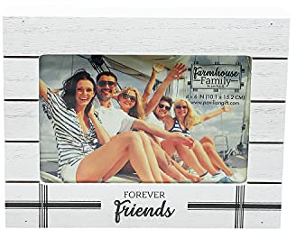 Pavilion Gift Company Bilderrahmen Forever Friends, 10,2 x 15,2 cm, MDF, selbststehend