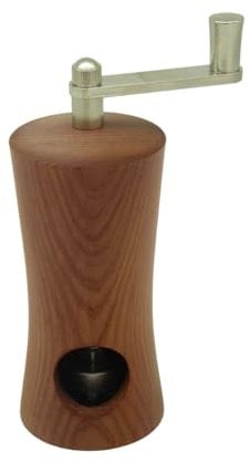 Holz Muskatmühlen Unikate handgemacht aus Edelhölzern | handgedrechselt | kleine Ausführung | manuell | tolle Geschenkidee (Wacholder 1)