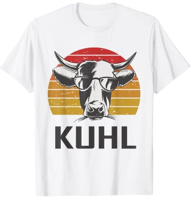 Landwirt Bauer Kuhl Sonnenbrille für Damen, Herren, Kinder T-Shirt