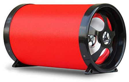 Caisson de Basses pour la Maison de Voiture, Audio de Voiture Rond Multifonction de Six Pouces 12V24V110V220V Carte de Voiture sans Fil pour téléphone Portable Caisson de Basses de Voiture