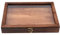 DOITOOL Vitrine Boîte Boîte De Collecte Avec Dessus Transparent Vitrine De Bijoux En Bois Naturel Avec Dessus En Verre Kit De Boîte D'ombre Fournitures D'entomologie Pour La Collecte De