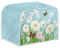 Kuiaobaty Spring Flower Butterfly Toaster Cover for Two Slice Toaster, Daisy Floral Household Appliances Dust Cover Protector Small