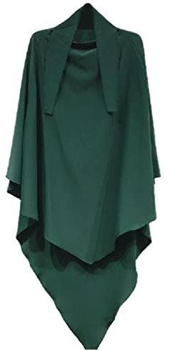 Eid Prayer Garment Long Khimar Islamische Frauen Abaya Jilbab Abayas Arabische Niqab Hijab Ärmellose Tops Baumwolle