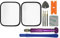 swark Display Glas Frontglas Reparatur Replacement Set kompatibel mit Apple Watch Series 7& 8& 9 41mm A2475, A2772,A2982(Auch die Aluminium-Version ist kompatibel) inkl Werkzeugsatz
