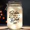 Charfia LED Flaschenlicht Mit Spruch 'Schön, Dass Es Dich Gibt' - Personalisiertes Geschenk für Frauen, Freundin Zu Weihnachten Und Geburtstag