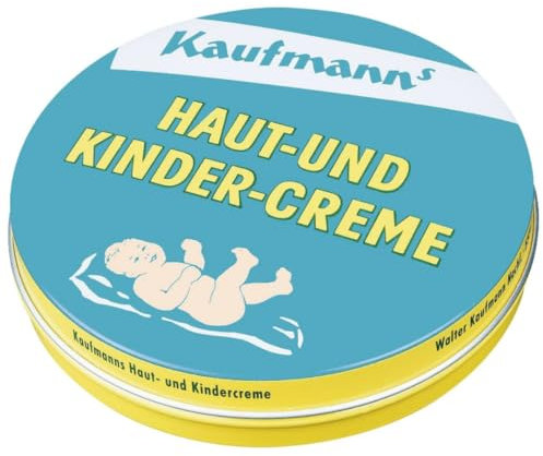 mit Pufai kostenlosem Überraschungsgeschenk, Kaufmanns Haut- und Kindercreme Spezielle Baby Creme 75 Mililiter