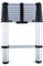 The Workplace Depot Telescopic Ladder – 2.63m Aluminium Extendable Ladder with Soft Close, Non-Slip Feet & High Load Capacity – Compact & Portable for Home, Loft, Professional Use – EN131-6 Certified