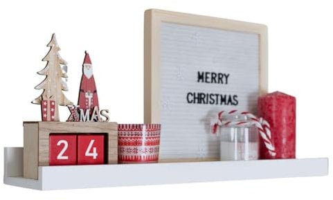 BD ART Regal für Fotos, Bücher 100 cm weiß