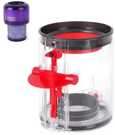 Pizgear Dust Bin Accessories, for Dyson, V11 SV15 SV14 Vacuum Cleaner Canister/Dust Bucket, Small Dust Bin With Hepa Filter Vacuum Dust Box