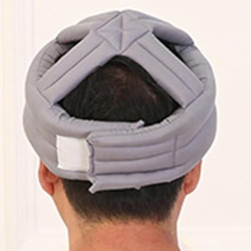 MEOYCHB Head Protection Cap Safety Helmet,Soft Helmet For Epilepsy Seizures Prevent Head Injuries,Full Head Protector Fall Protection Hat Cap Anti-Collision(Color:B)