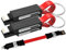 Callstel USB Datenkabel: 2er-Set 6in1-USB-Daten- und Schnellladekabel, 50 Watt, 480 Mbps (Universal Ladekabel 6in1, Schlüsselanhänger-Ladekabel, Handy Ladestation)
