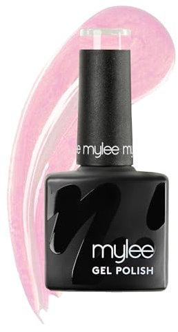 Mylee Gel Nail Polish 8ml [Bouquet Toss] - UV/LED Soak-Off Nail Art Manicure Pedicure for Professional, Salon & Home Use [Shimmer Range] - Long Lasting & Easy to Apply