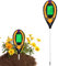 Bodentester, Boden-pH-Messer 4-in-1 Bodentest Messgerät für Feuchtigkeit/Temperatur/pH/Licht, Boden-Feuchtigkeitsmessgerät für Pflanzenerde, Garten, Bauernhof, Rasen