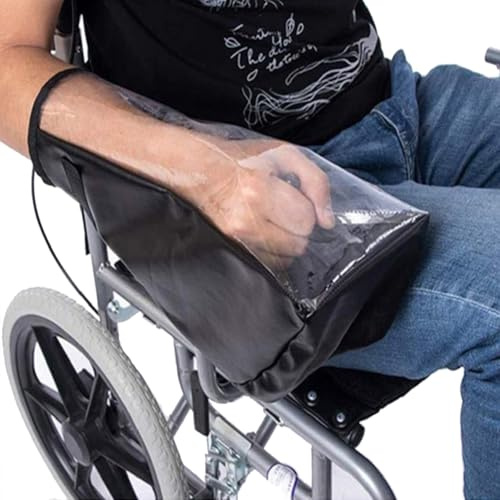 Waterproof Wheelchair Control Cover Electric Wheelchair Joystick Cover Waterproof Controller Shield Protector Wheelchairs Accessories for Hospital Outdoor