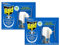 RAID Lot de 2 Diffuseur Electrique 45 Nuits sans parfum action rapide et continue contre moustiques et moustiques tigres