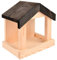 Fallen Fruits FB462 Wall Bird Table,Brown, 22