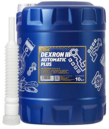 10l, MANNOL 8206 Dexron III Automatic Plus ATF Getriebe Öl + Ausgießer (4.20€/L)