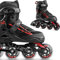 Movino Inline Skates | Cruzer B2 | Verstellbare Rollschuhe | Damen Mädchen Jungen Inliner | Inliner für Erwachsene | Inline Skates mit großen Rädern 76 mm | Inliner
