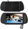 Espejo retrovisor, cámara de visión Trasera con Espejo retrovisor de 7 Pulgadas con Espejo retrovisor con Vista de Soporte, Pantalla Digital LED para automóvil, Todo Tipo de vehículos