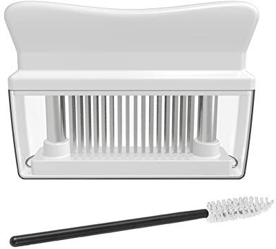 beautyhe Meat hammer Meat tenderiser Durable meat tenderizer Steak hammer Meat tenderiser knuckle Meat hammer tenderiser Kitchen tools Meat pounder 11.5X15.5,white