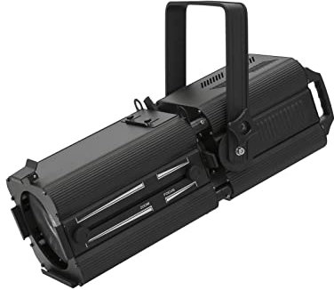 EUROLITE LED PFE-200 3000K Profile Spot | PRO Profil-Scheinwerfer, 200-W-Warmweiß-LED, Zoom, Blendenschieber, CRI >95