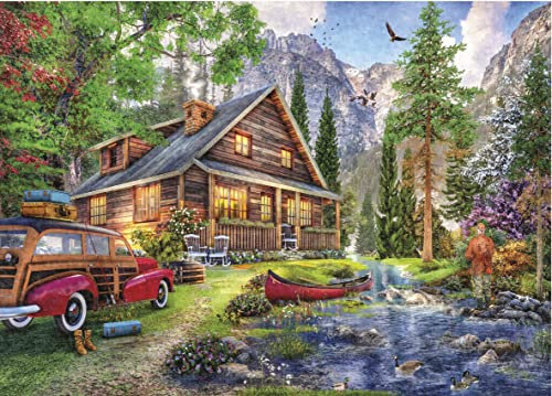 Ceaco - Weekend Retreat - The Yellowstone Cabin - 1000 Teile Puzzle