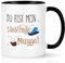 Joymaking Lustige Geschenk Tasse mit Spruch - Du bist mein Lieblings Muggel Weihnachten Geschenkidee für Freund Freundin Klassenkamerad Geschenk zum Geburtstag Weihnachten