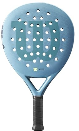 Wilson Pala de Pádel Accent LT, Fibra de Carbono/EVA,350 g