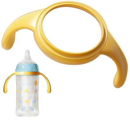 Griffe Für Babyflaschen, Flaschengriff-Halter, Flaschen Griffe, Babyflaschengriffe, Silikon-Babyflaschenhalter, Haltbare Griffe Für Stillflaschen, Babyflaschengriff Mit Weitem Hals, Für Glas-Babyflasc
