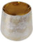 Designer-Lampenschirm-Samt- Gold-Dust rund-konische Form Ø 40cm innen Gold