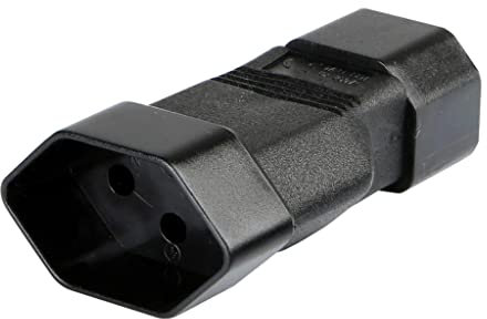 Tiuimk IEC320-C14 Male to Switzerland Female, Plug TO Socket, Power adapter