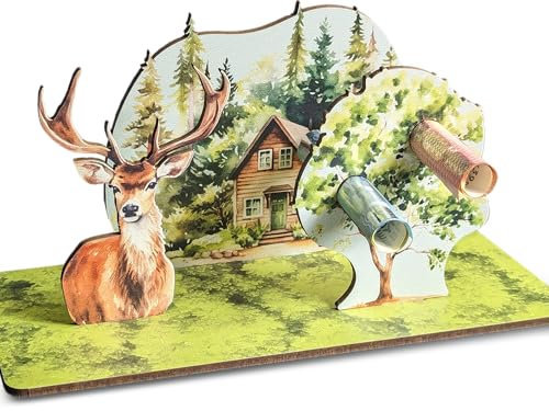 Förster - Hirsch 3D-Holzkarte | Geldgeschenke, Hirsch Deko, Hirschgeweih, Hirsch Figur, Hirsch Bild, Bild Hirsch, Deko Hirsch, Einladung Zur Jagd