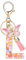 Porte clés Initiale Porte clé pour Femme Fille Personnalisée Lettres Keychain - L