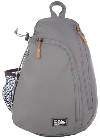 Eddie Bauer Unisex-Erwachsene Ripstop 8l Shoulder Sling Pack with Padded Air-mesh Adjustable Crossbody Strap Tragetasche, Schiefer, One Size