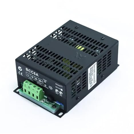PKHDLYEU Il caricabatteria Mebay del generatore BCC6A 12V/24V sostituisce BAC06A(BCC6A-24V)