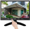 XiNOWY Moniteur Portable 10,1 Pouces HD CCTV, 1024x600, Écran LCD Couleur, HDMI, VGA, AV, Haut-Parleur, Bouton Tactile, pour DVR, PC, DVD, Système de Surveillance de Sécurité