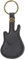 Mlllokfki Gitarren-Plektren-Box, Bass-Plektrumhalter – Plektrum-Tasche mit Ring, Schlüsselanhänger mit Plektrum, PU-Leder-Schlüsselanhänger, Zubehör für Erwachsene, Liebhaber