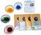 Lattooland Natural Vegan Finger Paints for Babies & Toddlers | Vegetable-based Paint Powders | Non-Toxic Baby Paint Set for Art, Craft | Eco-Friendly Color Paint Set | Taste-safe Toddler Paint Set |