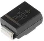 Vishay TVS-Diode Uni-Directional Einfach 24.4V 16.7V min., 2-Pin, SMD 15V max DO-214AA (SMB)