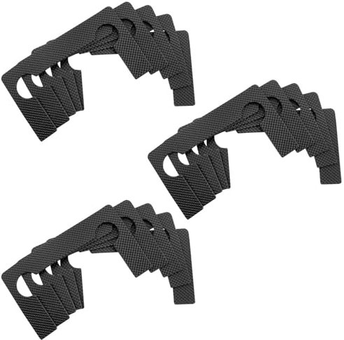 XZW 15PCS Shower Door Hinges Replacement Kit Black Anti-Slip Gasket Door Hinge Gasket Glass Shower Door Repair Kit