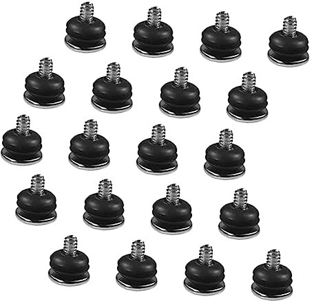 Holibanna 20pcs Diy Kit Hard Drive Screws Shockproof Rubber Ring Motherboard Tech Screws