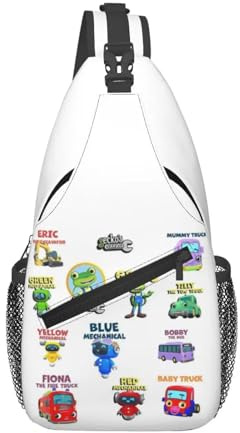 Garage Geckos Pack Gecko für Garage Geckos Brusttasche Herren Sling Crossbody Rucksack Brusttasche Wandern Tagesrucksack Schultertasche