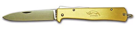 Otter - Mercator Taschenmesser - Messing - Carbonstahl nicht rostfrei!