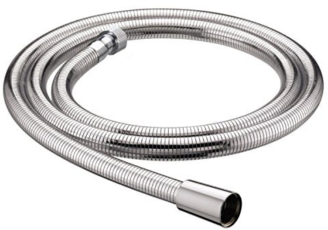 Bristan HOS 150CNE01 C Cone to Nut Std Bore Shower Hose Easy Clean, Chrome, 1.5m