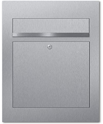 Edelstahl Design Unterputzbriefkasten DESIGNER Style BIG