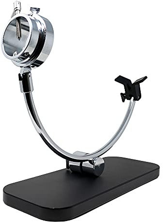 Jamonero profesional modelo gourmet basculante giratorio base APM-500 color negro con gomas antidelizantes