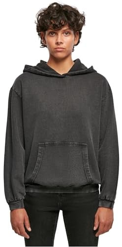 Build Your Brand Damen By194-ladies Acid Washed Oversize Hoody Kapuzenpullover