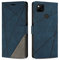 SONWO Etui Coque pour Google Pixel 4A 4G, Protection Housse en Cuir PU Portefeuille Livre pour Google Pixel 4A 4G, Emplacements Cartes, Bleu